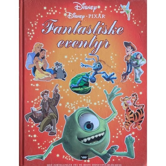 Disney Pixar: Fantastiske eventyr. Brukte eventyrbøker hos Inventaret