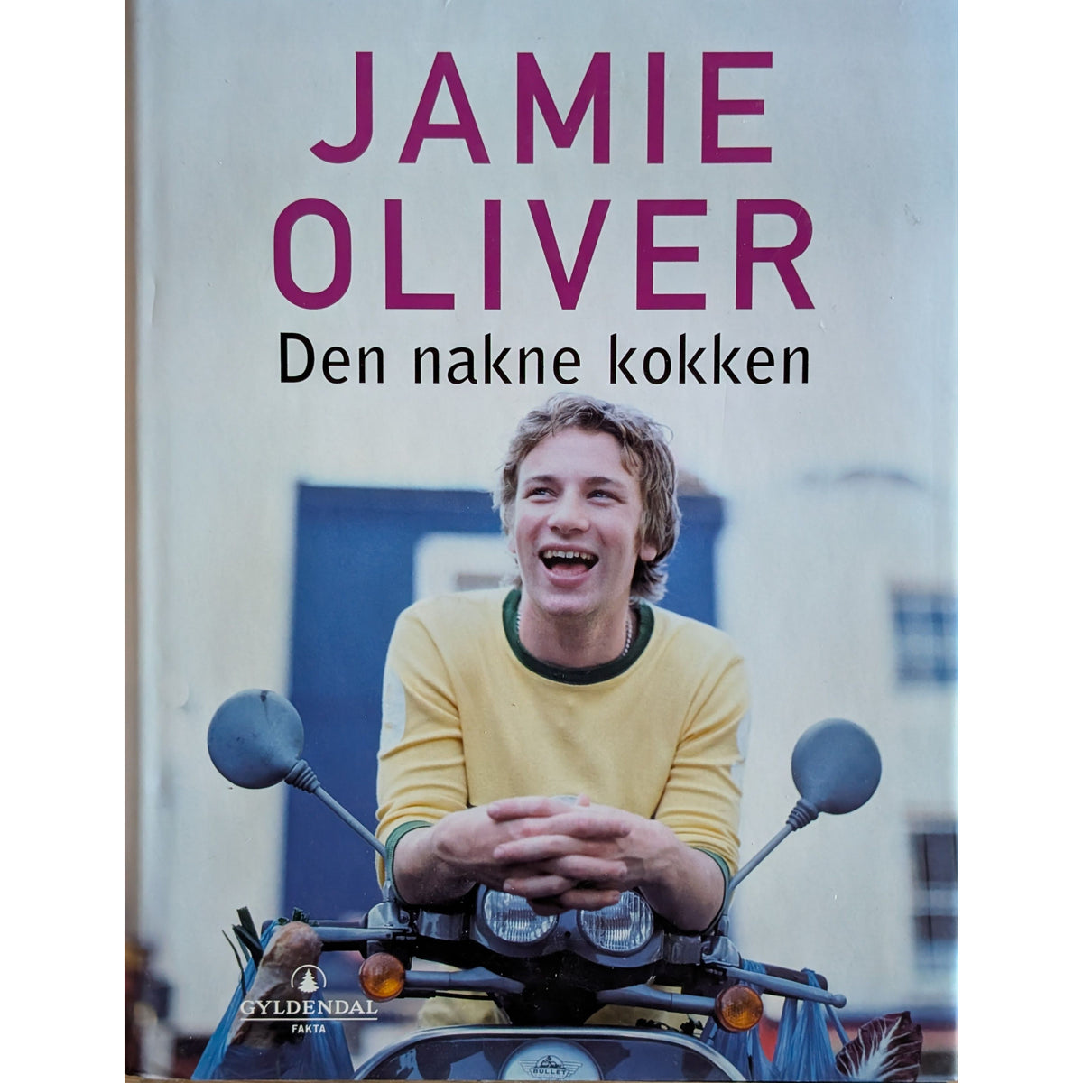 Den nakne kokken. Brukt kokebok av Jamie Oliver. Kokebøker. Inventaret
