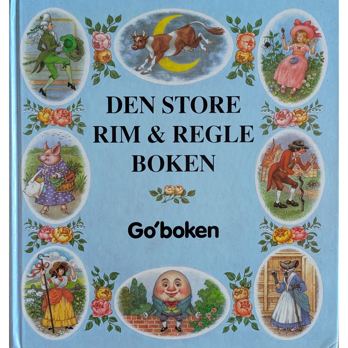 Brukte barnebøker - Den store rim- og regleboken. Inventaret bruktbok