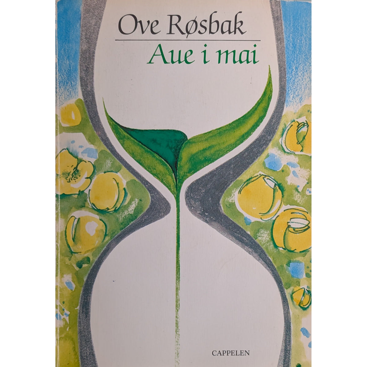 Aue i mai. Dikt. Brukte bøker av Ove Røsbak. Inventaret bokhandel