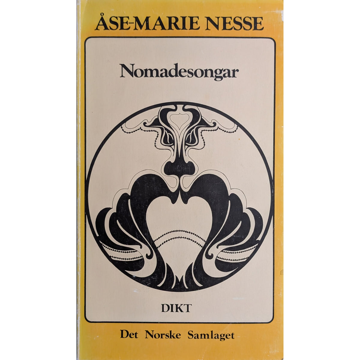 Nomadesongar. Brukt bok av Åse-Marie Nesse. Dikt hos Inventaret
