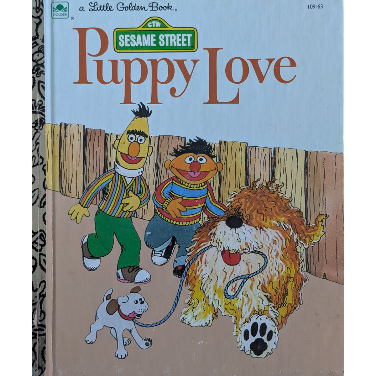 Puppy Love. A Little Golden Book. Brukte bøker hos Inventaret