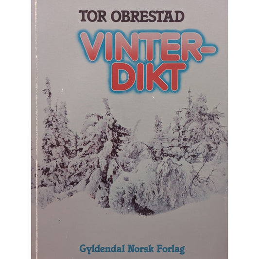 Vinterdikt. Brukte bøker av Tor Obrestad. Inventaret bruktbokhandel