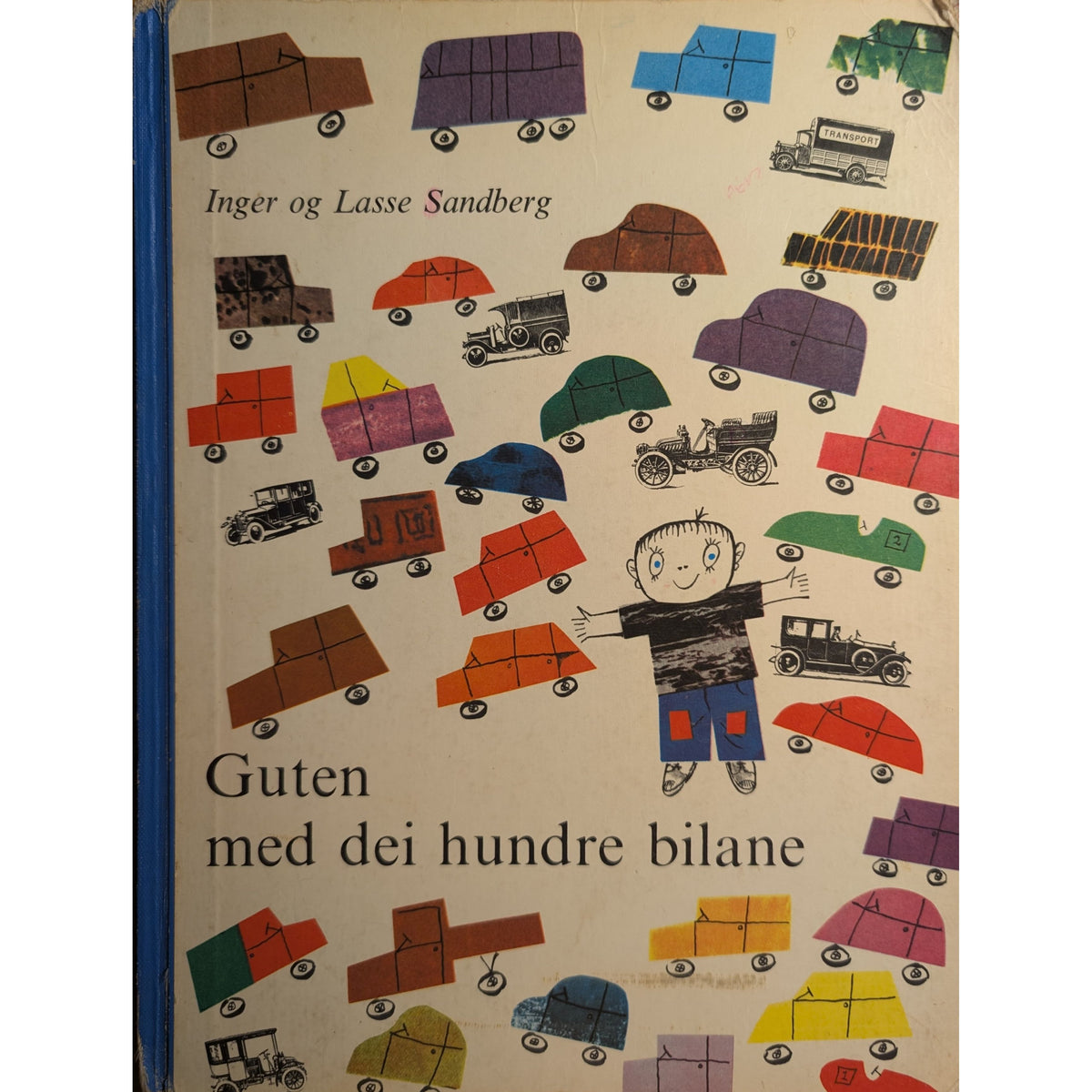 Guten med dei hundre bilane, brukte bøker av Inger og Lasse Sandberg