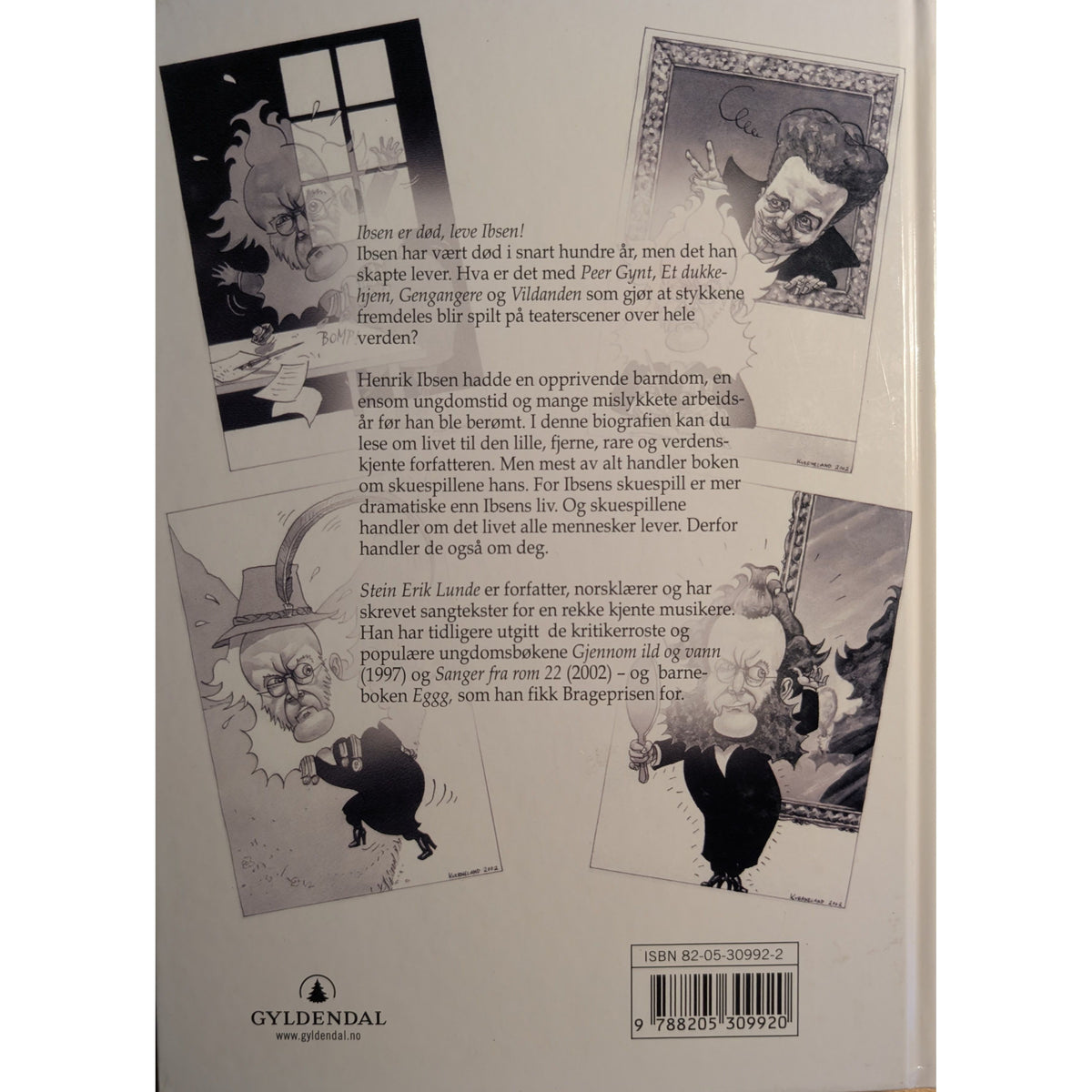 Biografien om Henrik Ibsen. Alt eller intet av Stein Erik Lunde. Brukt