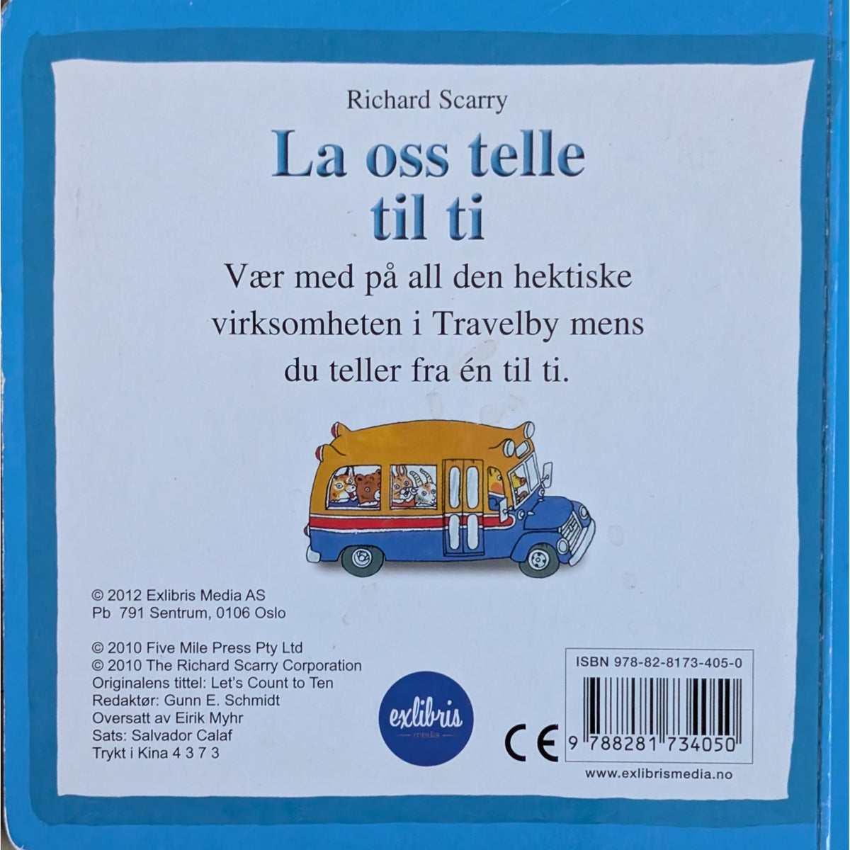 La oss telle til ti - Brukte bøker fra Travelby av Richard Scarry