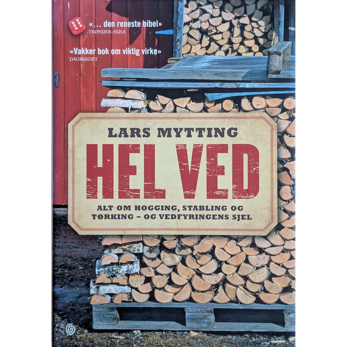 Hel ved, brukte bøker av Lars Mytting. Inventaret bruktbokhandel