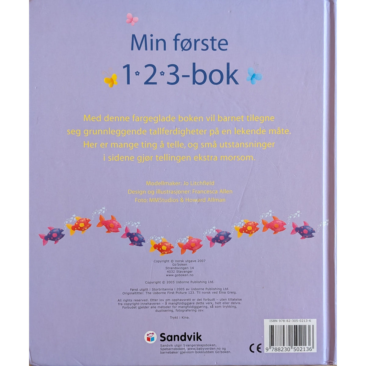 Min første 1-2-3-bok, brukte bøker av Francesca Allen hos Inventaret