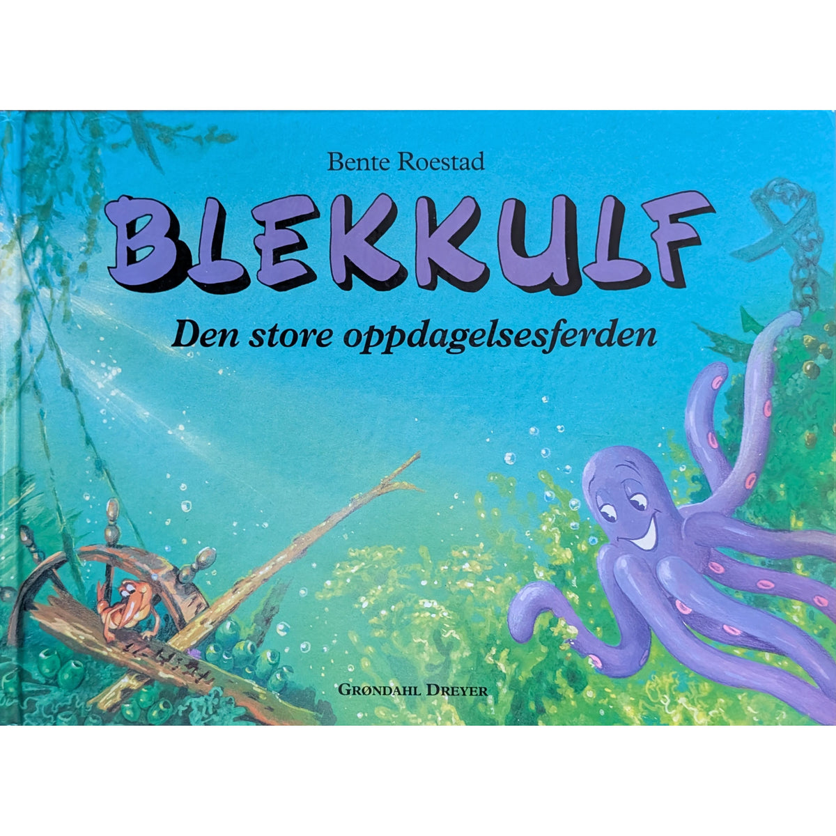 Blekkulf - Den store oppdagelsesferden, brukte bøker av Bente Roestad