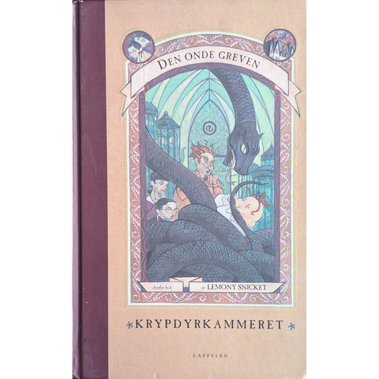 Den onde greven 2. Krypdyrkammeret. Brukte bøker av Lemony Snicket