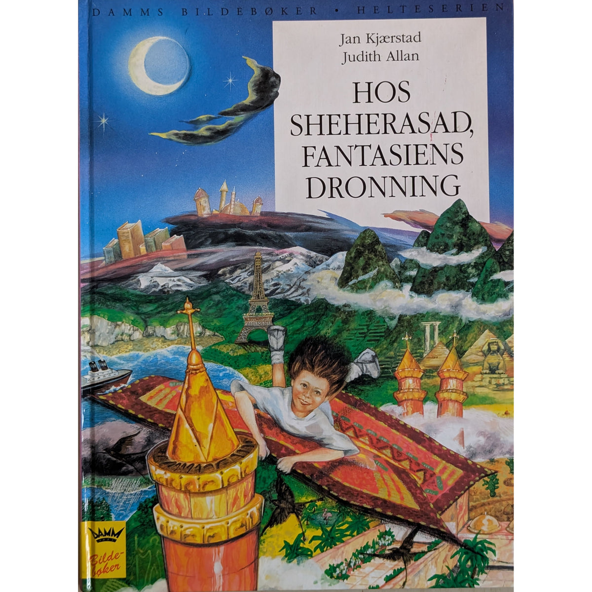 Hos Sheherasad, fantasiens dronning. Brukte barnebøker av Jan Kjærstad