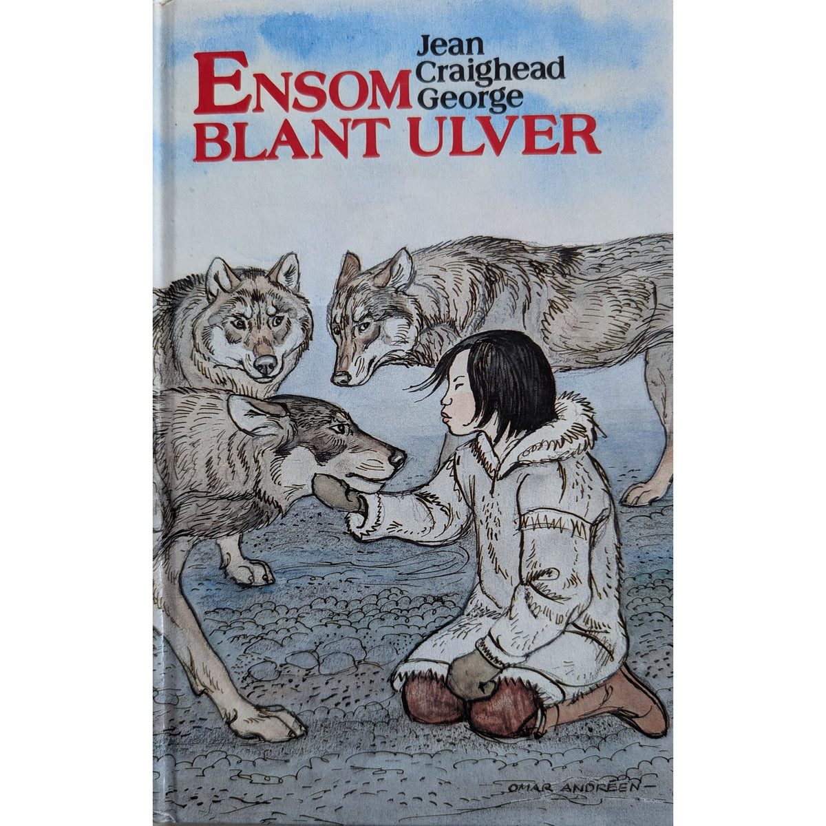 Ensom blant ulver. Brukte barnebøker av Jean Craighead George