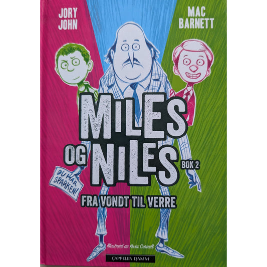 Miles og Niles Bok 2. Fra vondt til verre, brukte bøker av Mac Barnett