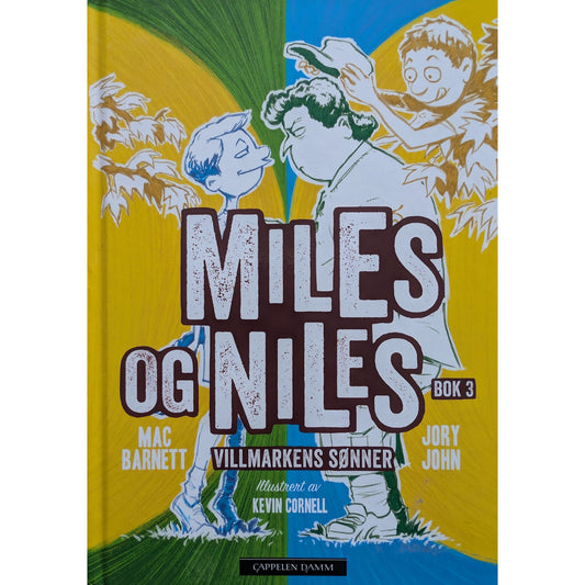 Miles og Niles Bok 3. Villmarkens sønner, brukte bøker av Mac Barnett