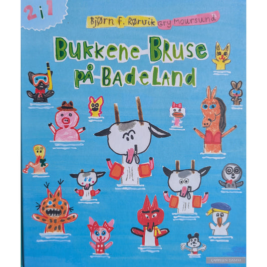 Bukkene Bruse på Badeland / vender tilbake, brukte bøker av Bjørn F. Rørvik