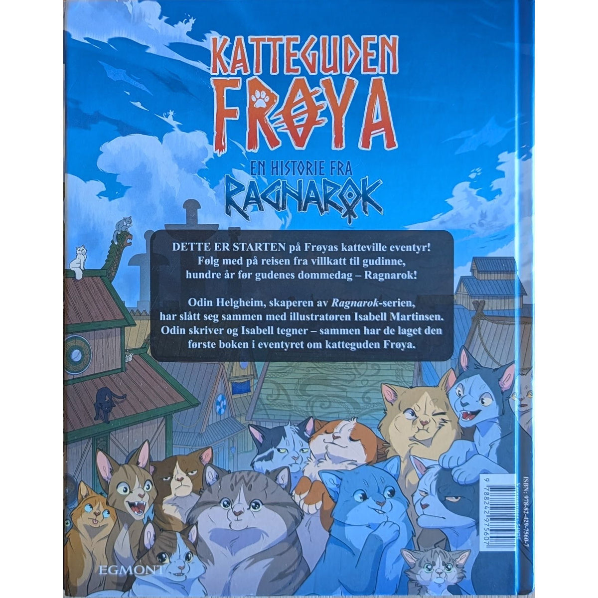 Katteguden Frøya - Brukte bøker i Ragnarok universet av Odin Helgheim 