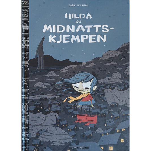 Hilda og Midnattskjempen, brukte bøker av Luke Pearson. Tegneserie