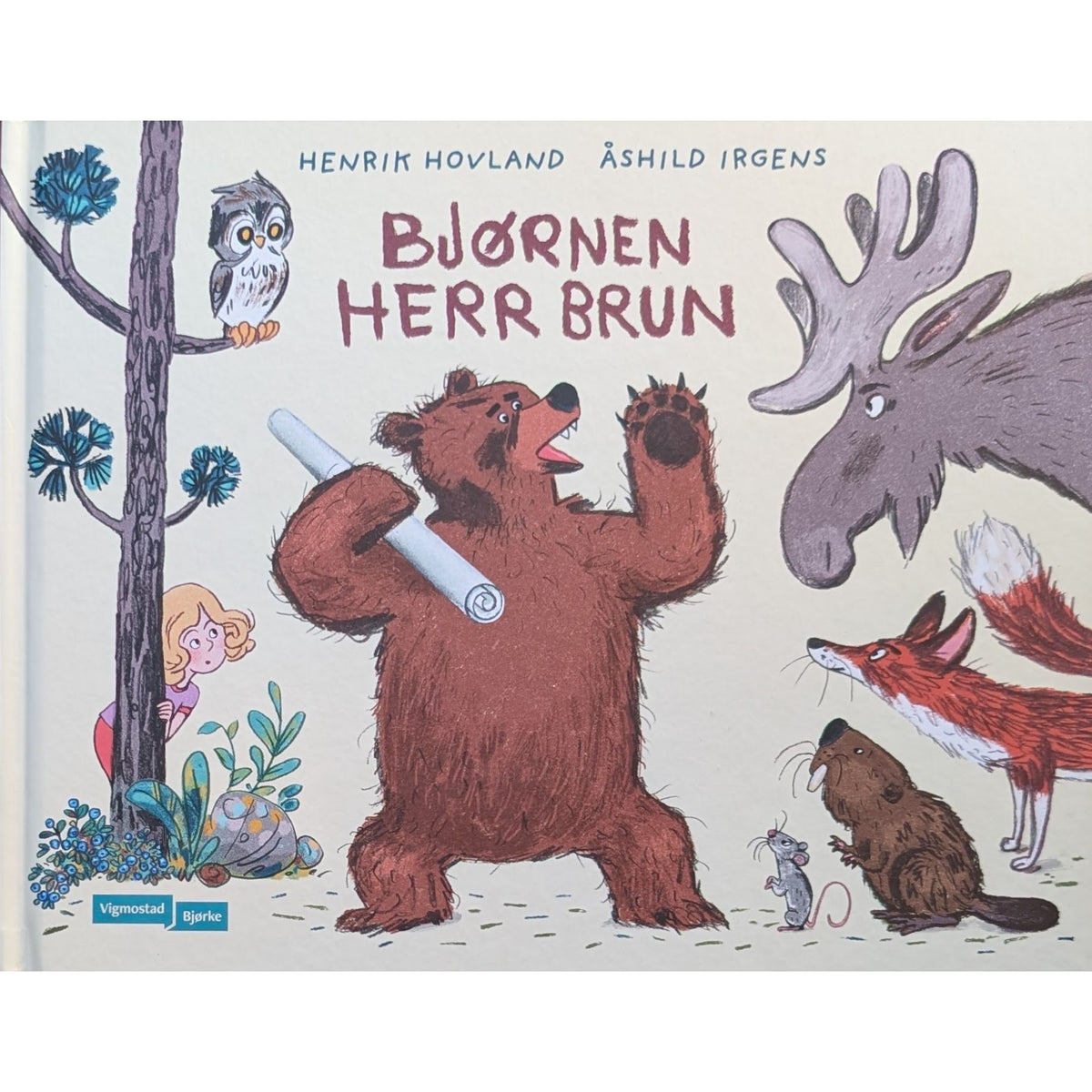 Bjørnen herr Brun, brukte bøker av Henrik Hovland