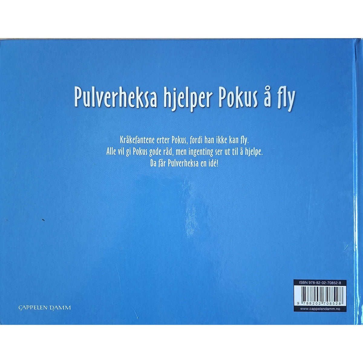 Aamodt, Ingunn: Pulverheksa hjelper Pokus å fly