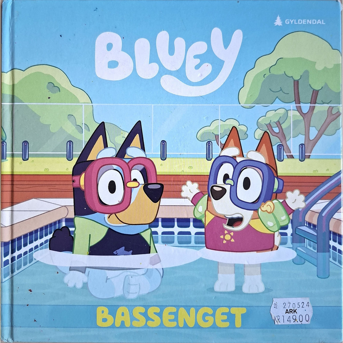 Bluey - Bassenget, brukte bøker