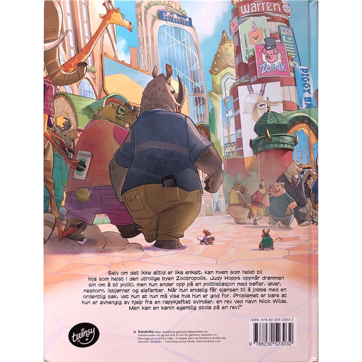 Zootropolis - Dyreriket. Brukte bøker fra Disney