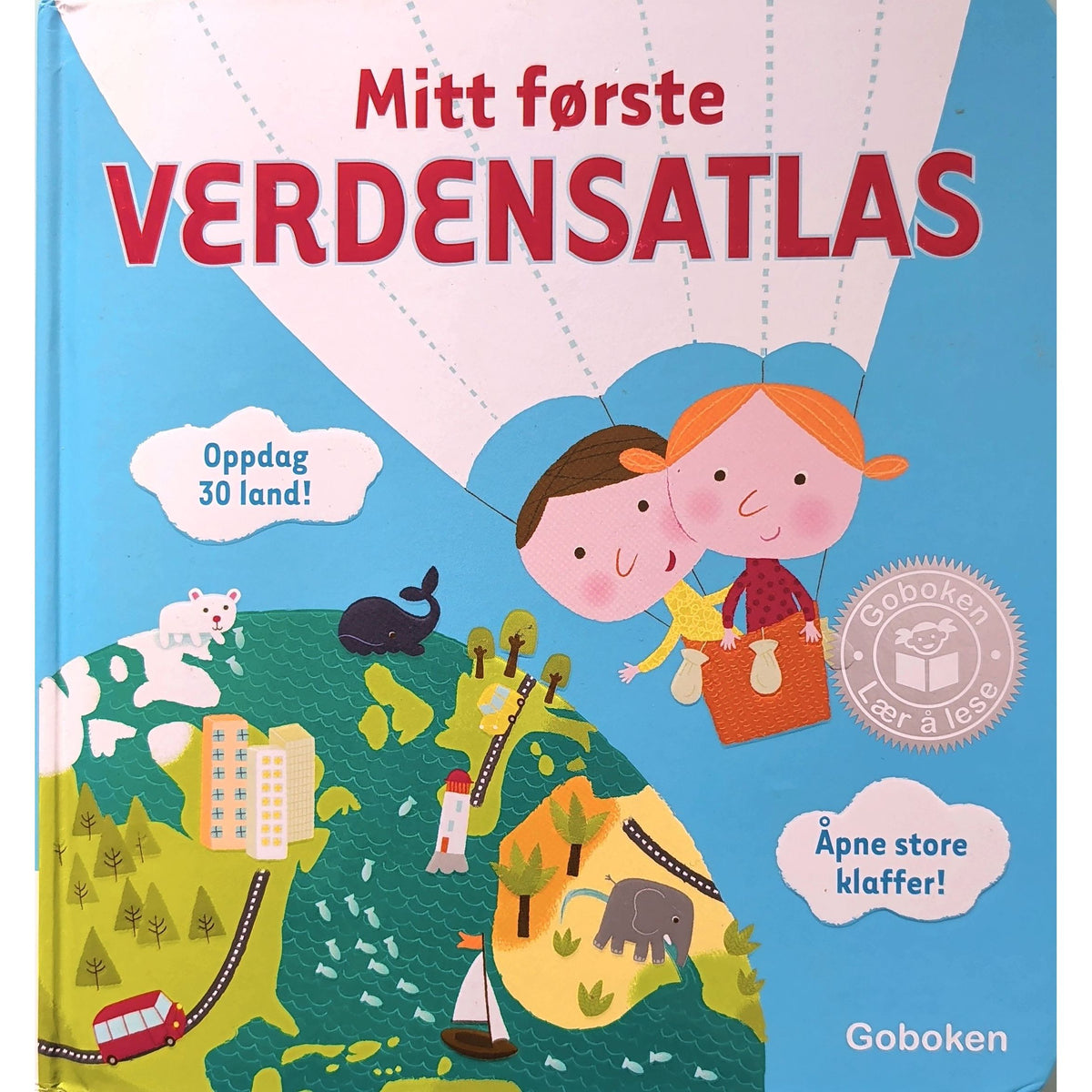 Mitt første verdensatlas - brukte faktabøker for barn hos Inventaret