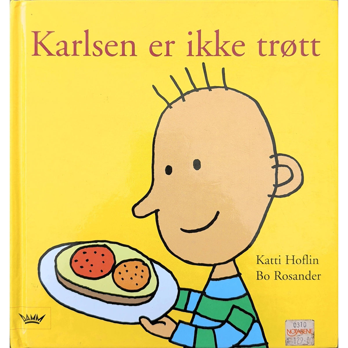 Karlsen er ikke trøtt, brukte bøker av Katti Hoflin hos Inventaret