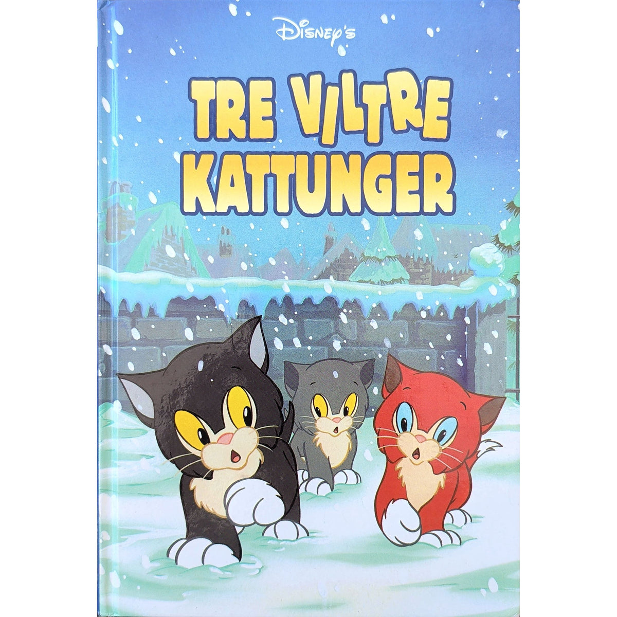 Walt Disney - Tre viltre kattunger. Brukte bøker