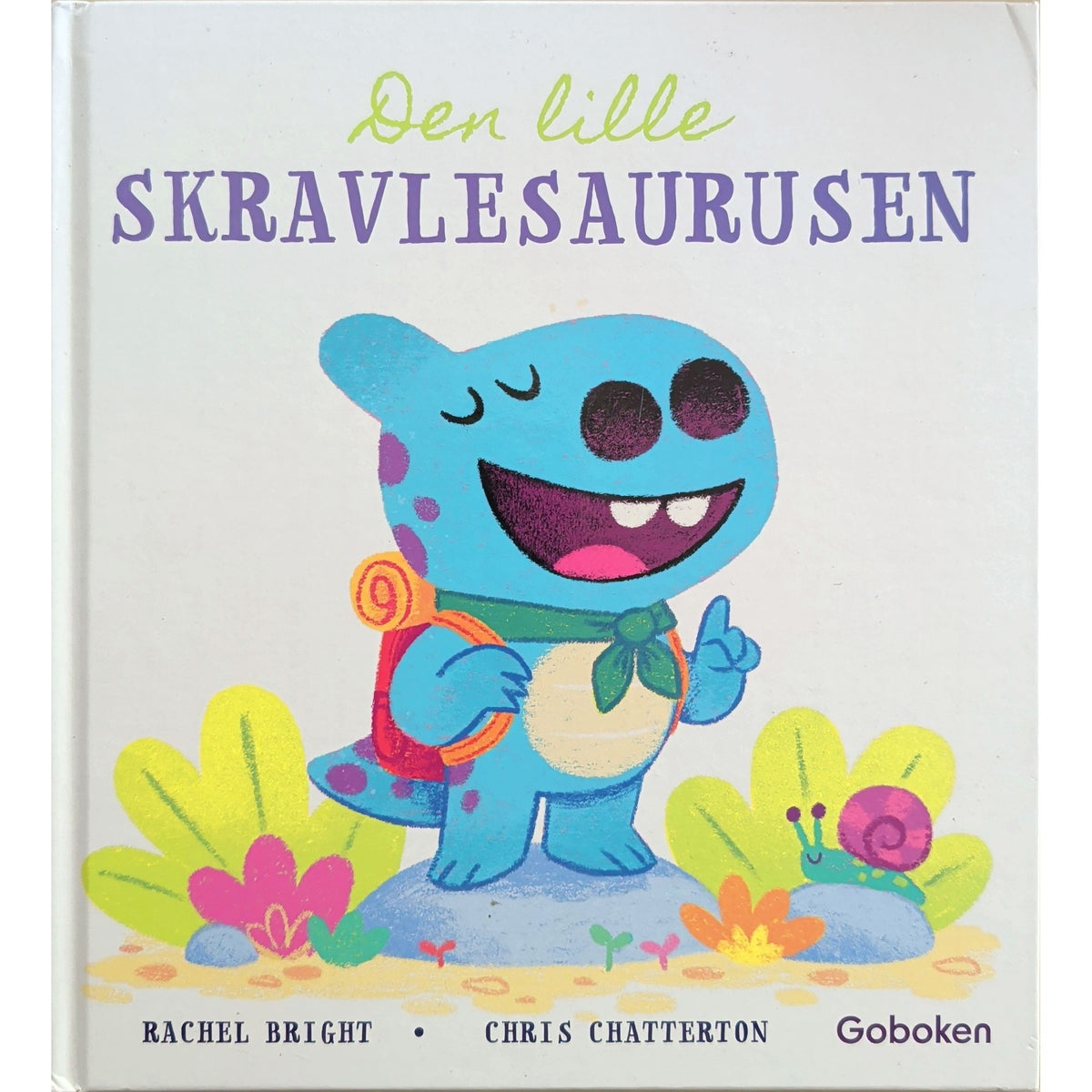 Den lille skravlesaurusen, brukte bøker av Rachel Bright