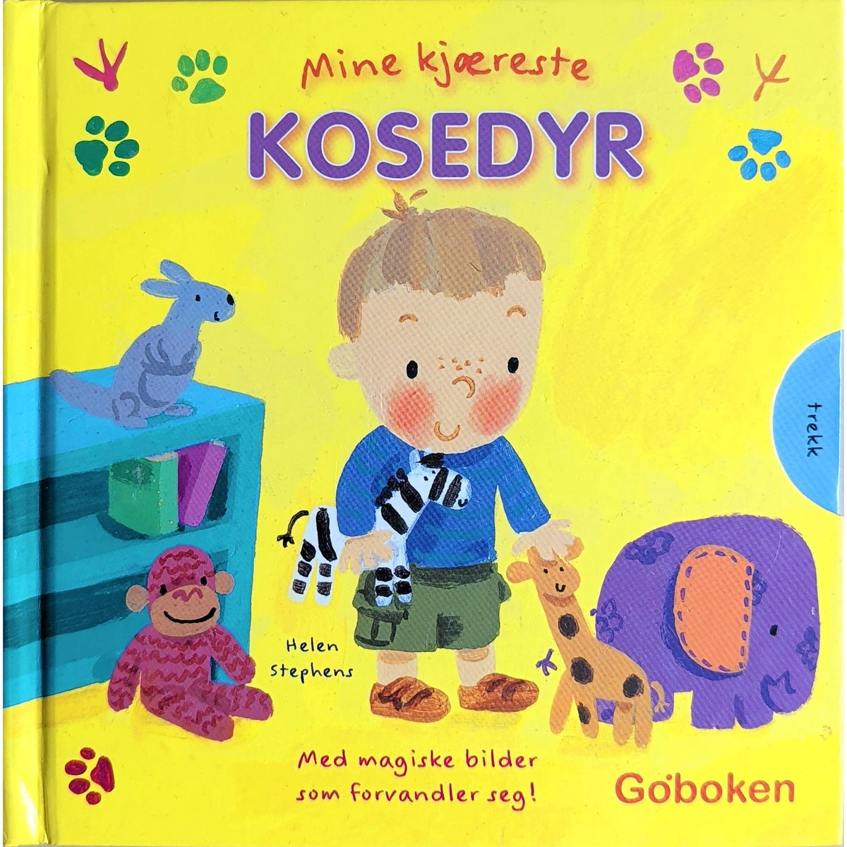 Mine kjæreste kosedyr! Brukte, kartonerte bøker med klaffer fra Goboken