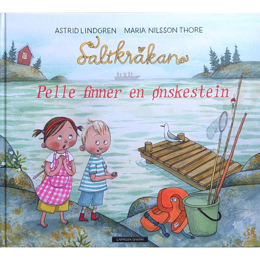 Saltkråkan - Pelle finner en ønskestein, brukte bøker av Astrid Lindgren