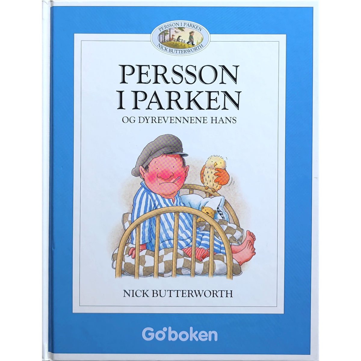 Persson i parken og dyrevennene hans, brukte bøker av Nick Butterworth
