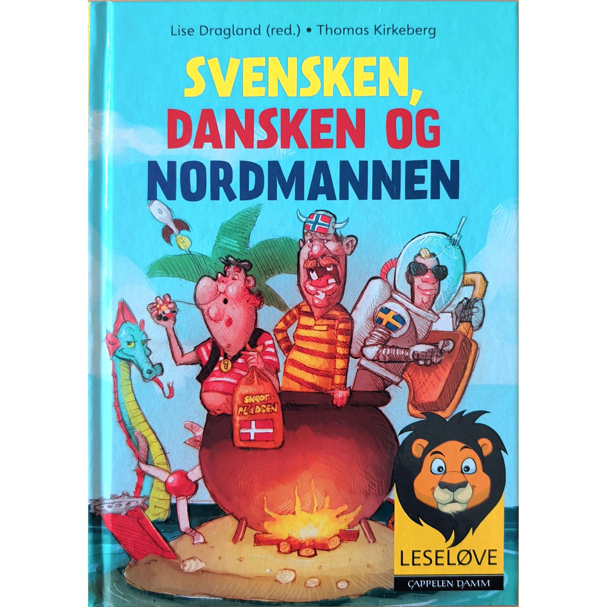 Leseløve, Vitseløve 13 - Svensken, dansken og nordmannen- brukte bøker
