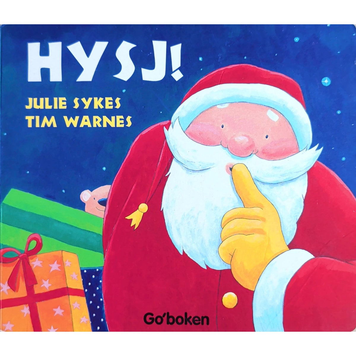 Hysj! Brukte julebøker av Julie Sykes. Inventaret bruktbokhandel
