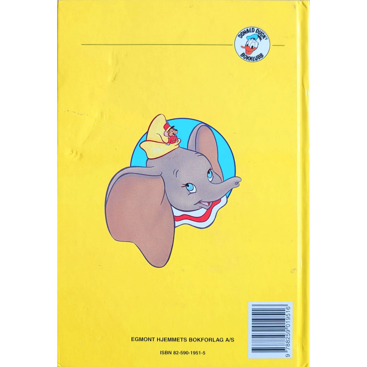 Disney's: Dumbo på vift. Brukte bøker. Donald Duck`s bokklubb