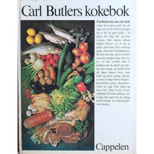 Carl Butlers kokebok. Brukt bok av Carl Butler hos Inventaret