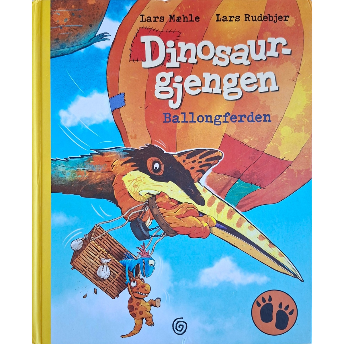 Dinosaurgjengen 12 - Ballongferden, brukte bøker av Lars Mæhle og Lars Rudebjer