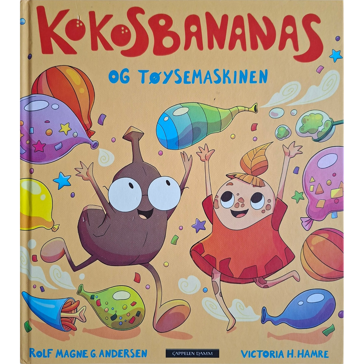 Brukte barnebøker av Rolf Magne G. Andersen: Kokosbananas og tøysemaskinen