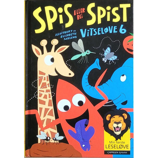 Min første leseløve - Vitseløve 6 - Spis eller bli spist - brukte bøker