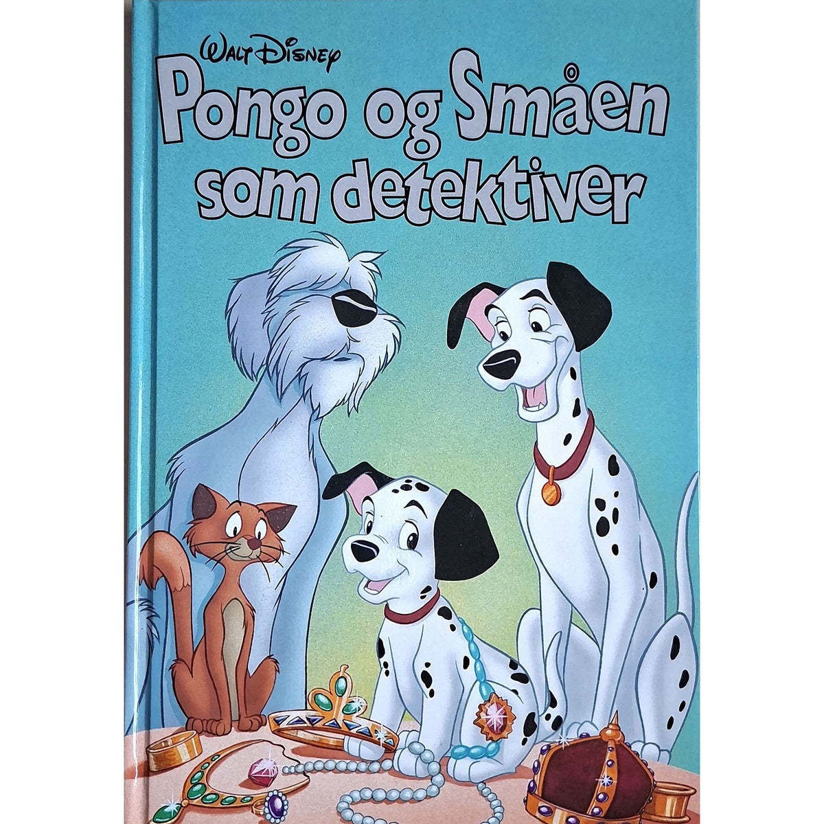 Pongo og Småen som detektiver. Brukte bøker fra Disney