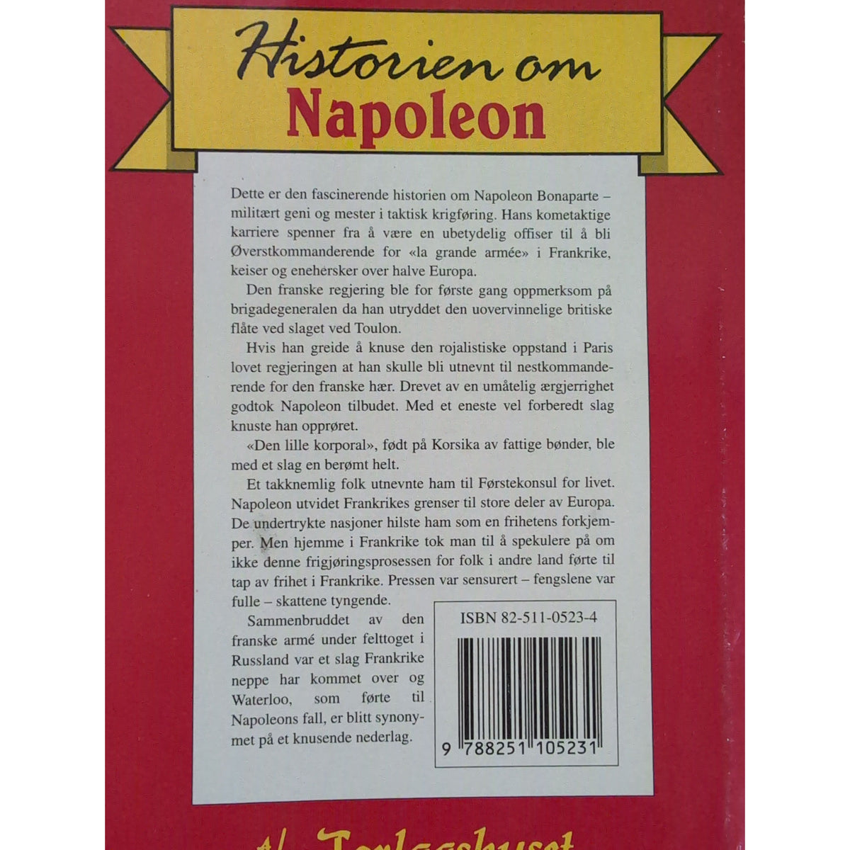 Komroff, Manuel: Historien om Napoleon - Eliteserien nr. 36