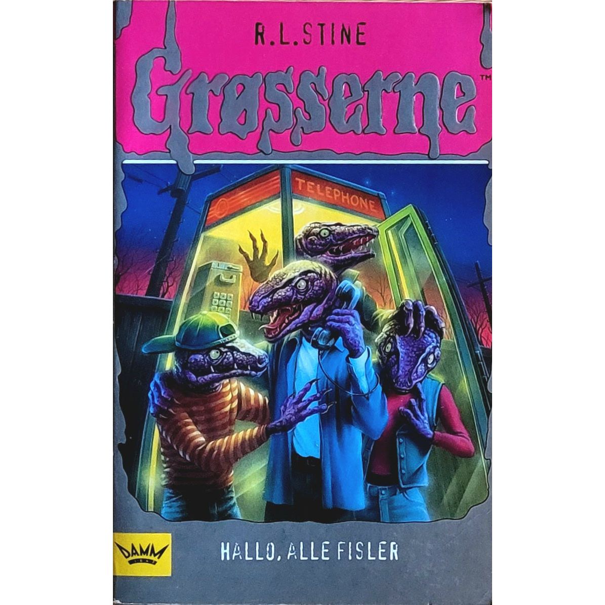 Grøsserne 50 - Hallo, alle fisler - Brukte bøker av R.L. Stine