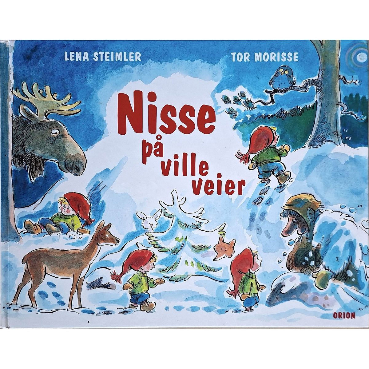 Nisse på ville veier, brukte bøker av Lena Steimler og Tor Morisse