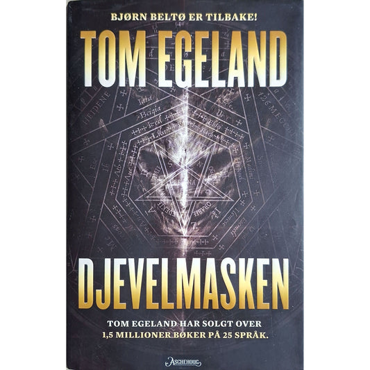 Bjørn Beltø 6 - Djevelmasken, brukte krimbøker Tom Egeland