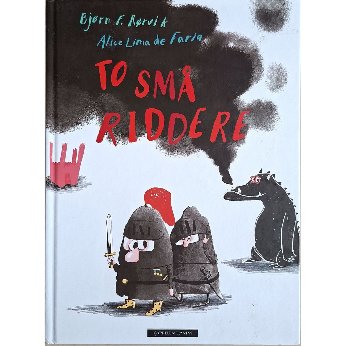 To små riddere, brukte bøker av Bjørn F. Rørvik og Alice Lima de Faria