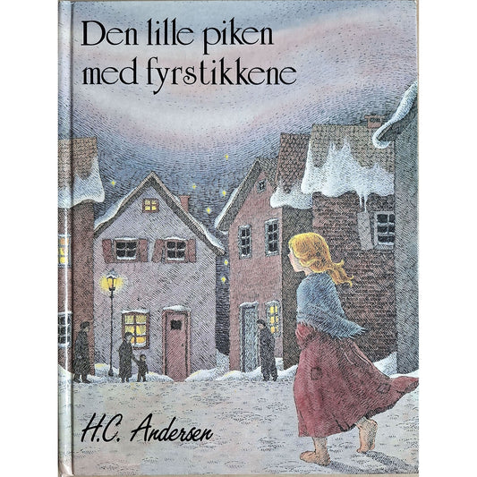 Den lille piken med fyrstikkene, brukte bøker av H.C. Andersen og Toril Marø Henrichsen