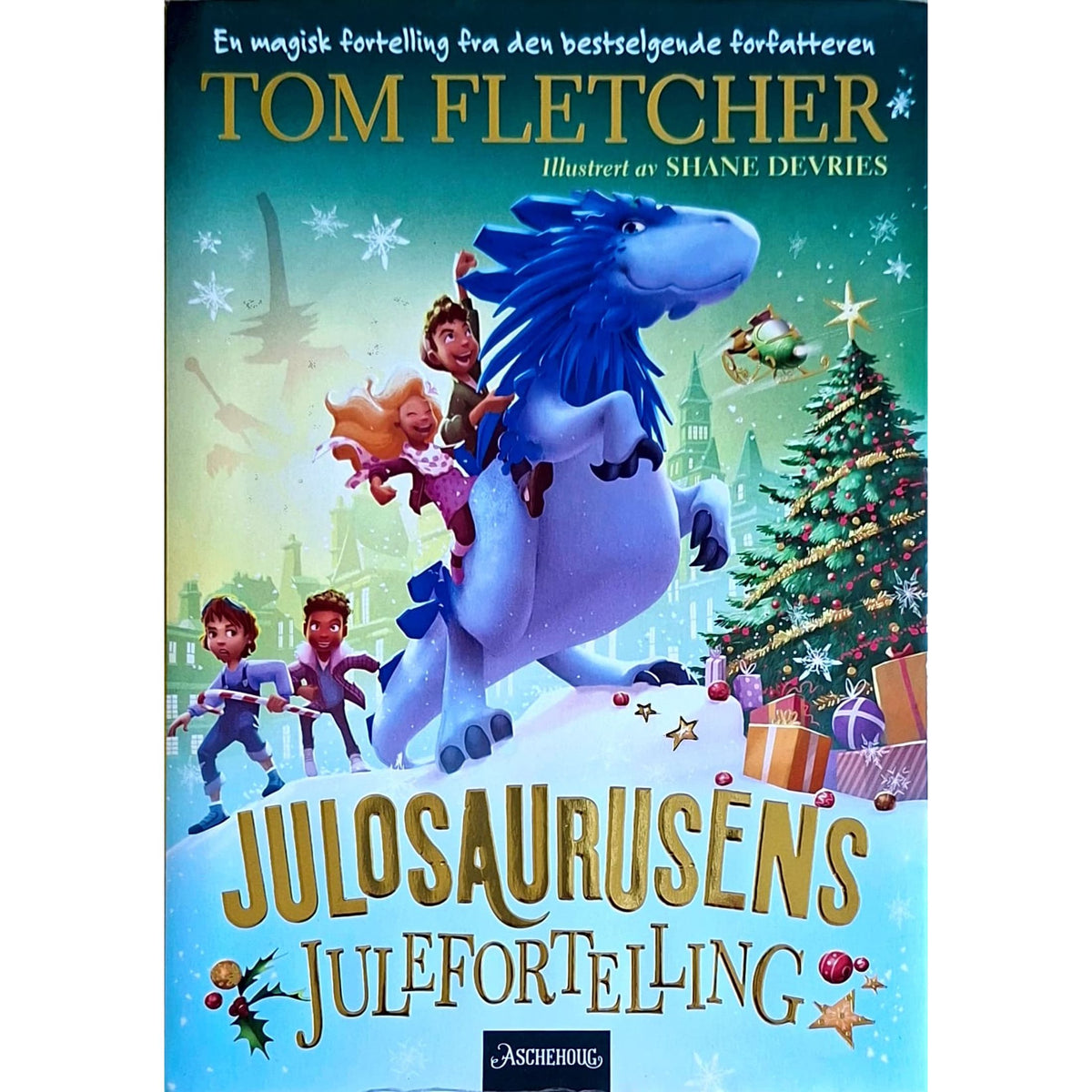 Julosaurusens julefortelling, brukte bøker av Tom Fletcher