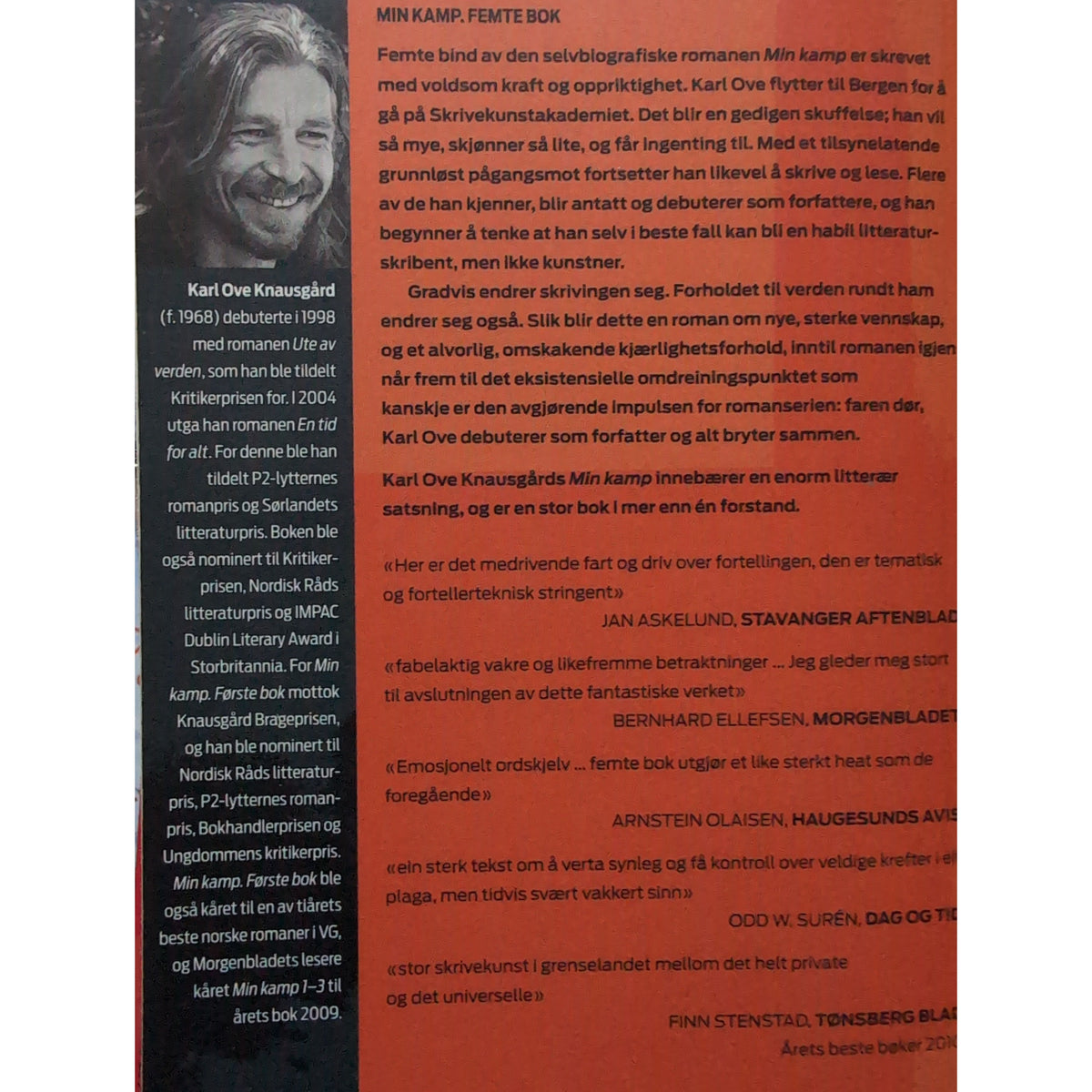 Knausgård, Karl Ove: Min kamp 5