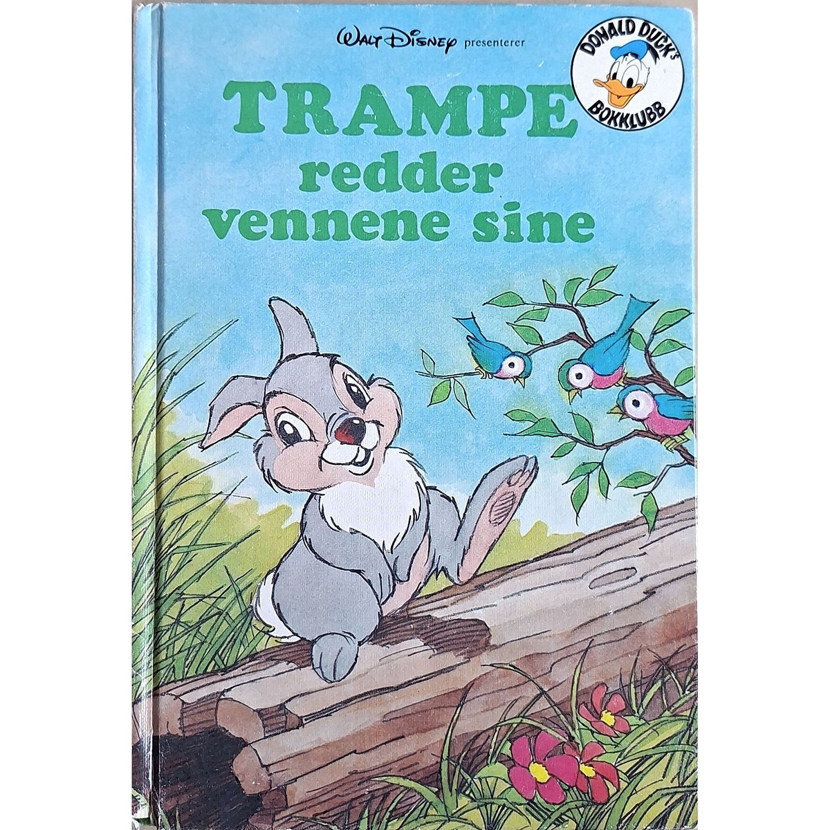 Trampe redder vennene sine. Brukte bøker fra Disney