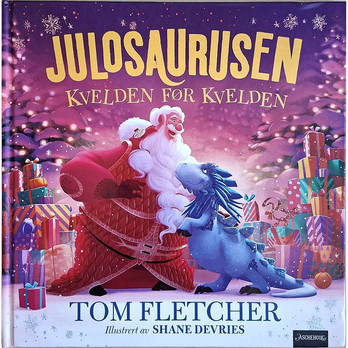 Julosaurusen - Kvelden før kvelden, brukte bøker av Tom Fletcher